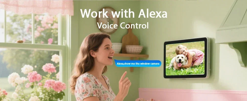 5MP Window Camera 5GHz WiFi Indoor Cameras For Home Security Color Night Vision Motion Detection 24/7 Recording Quick Install