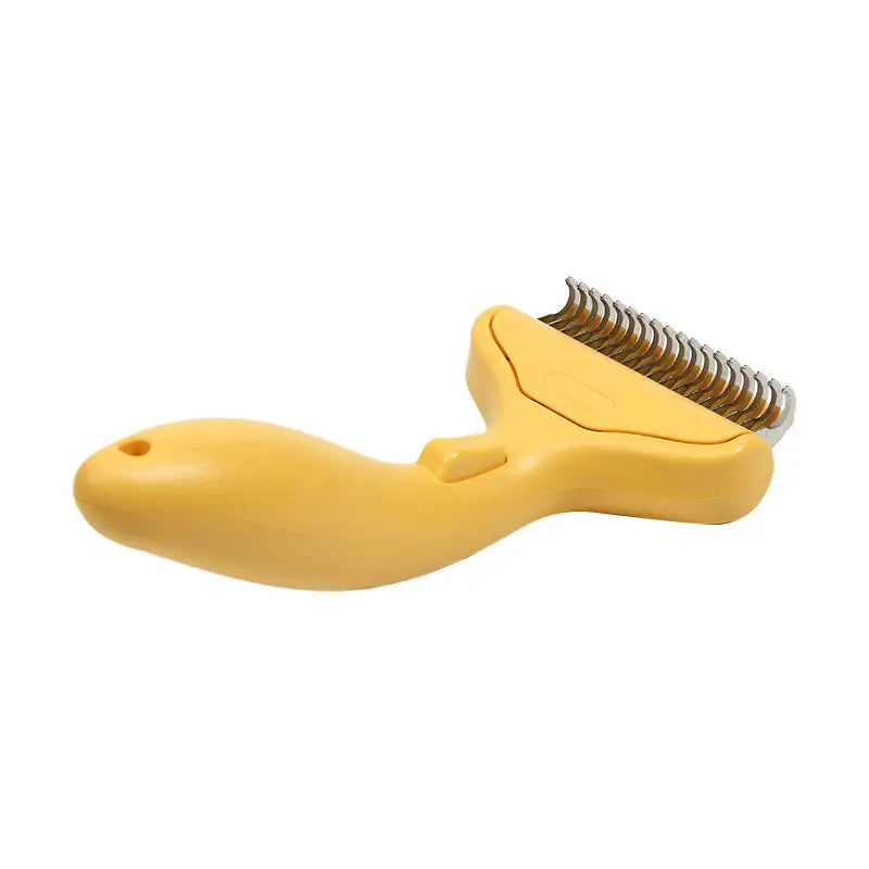 Portable Pet Dog Grooming Brush Hair Removal Tool For Dogs Self Cleaning Comb Pet Products Professional Pet Deshedding