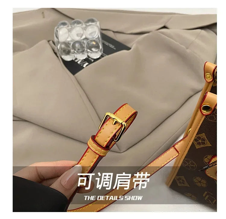 2025 New Womens Minimalist Tote Bag Large Capacity Practical Design Perfect Companion for Daily Commuting Travel