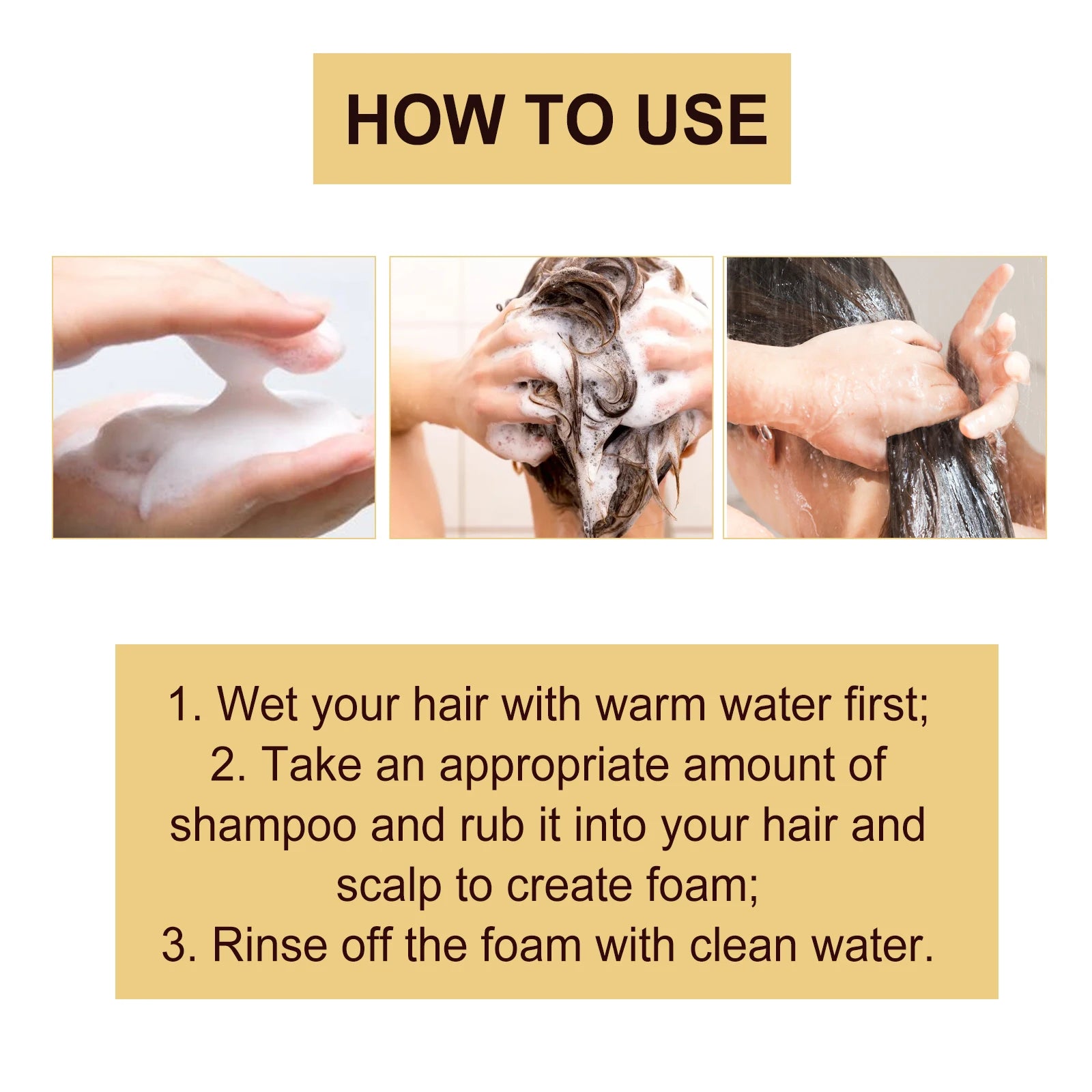 Collagen Shampoo&Mask&Essential Oil Hair Care Set Nourishing Repairing Damaged Dry Frizzy Split Hair Smoothing Shiny Hair Care