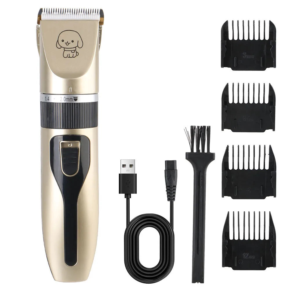 Pet Supplies Pet Hair Clipper Electric Scissors Haircut Trimmer Shaver Set For Rabbit Dog Cat Puppy Grooming Clipper Cutter