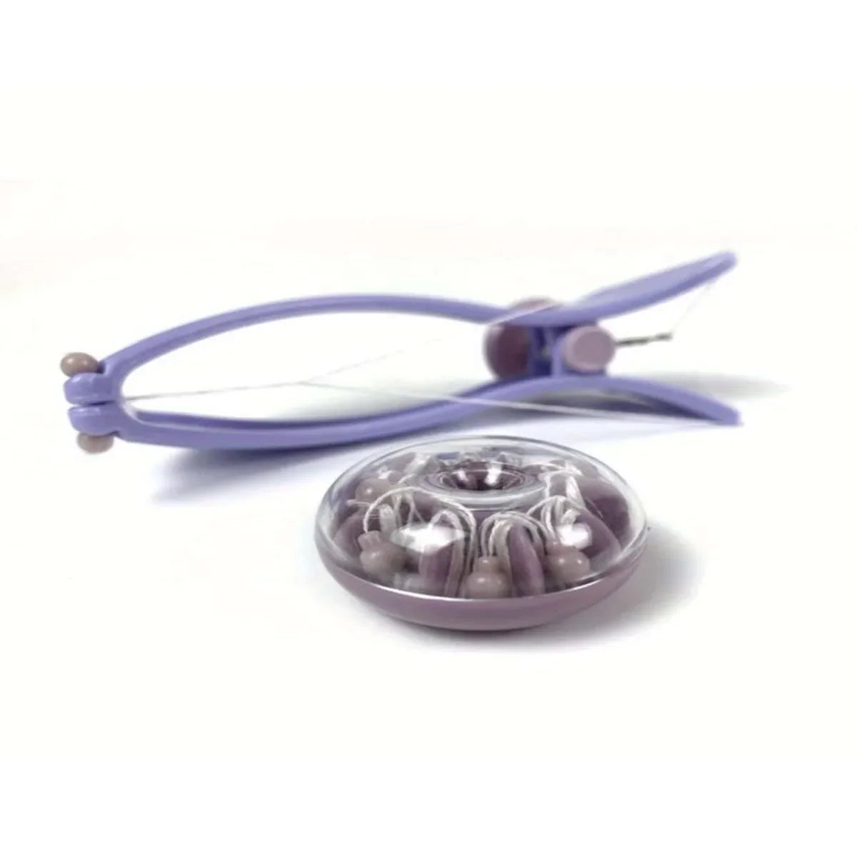 Mini Facial Hair Removal Epilator Women Hair Remover Spring Threading Face Defeatherer for Cheeks Eyebrow DIY Makeup Beauty Tool