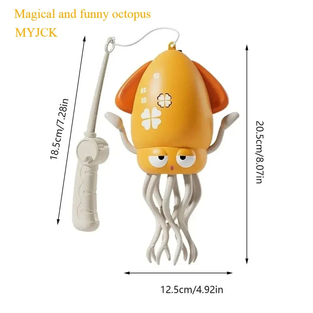 Electronic Pet Toys Dancing Octopus Kid Cartoon Interactive Development Moving Education Toddler Toy Gift Creative Kids Gift