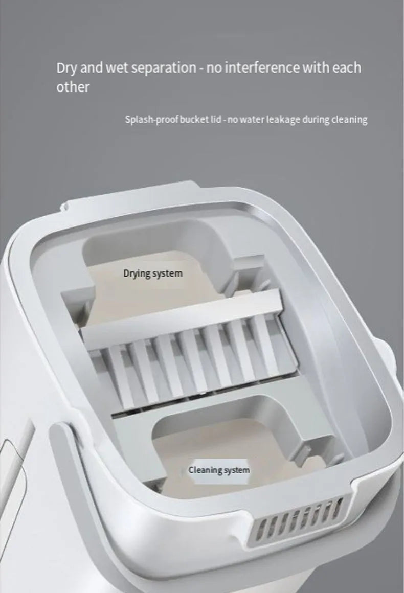 New Set Strong Cleaning Ablity Microfiber Mat Mop 360° Rotation Home Floor Kitchen Cleaning Tools Sleaning Bucket Cleaning Cloth