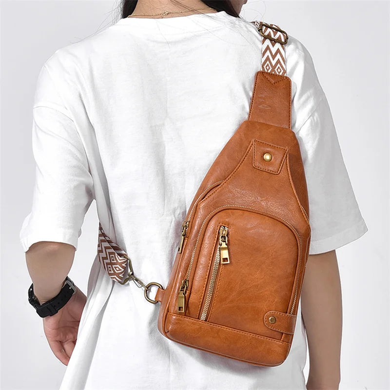 Couple Chest Bag Fashion Versatile Summer Crossbody Bags For Men Women Multi functional Waterproof Breathable Small Backpack