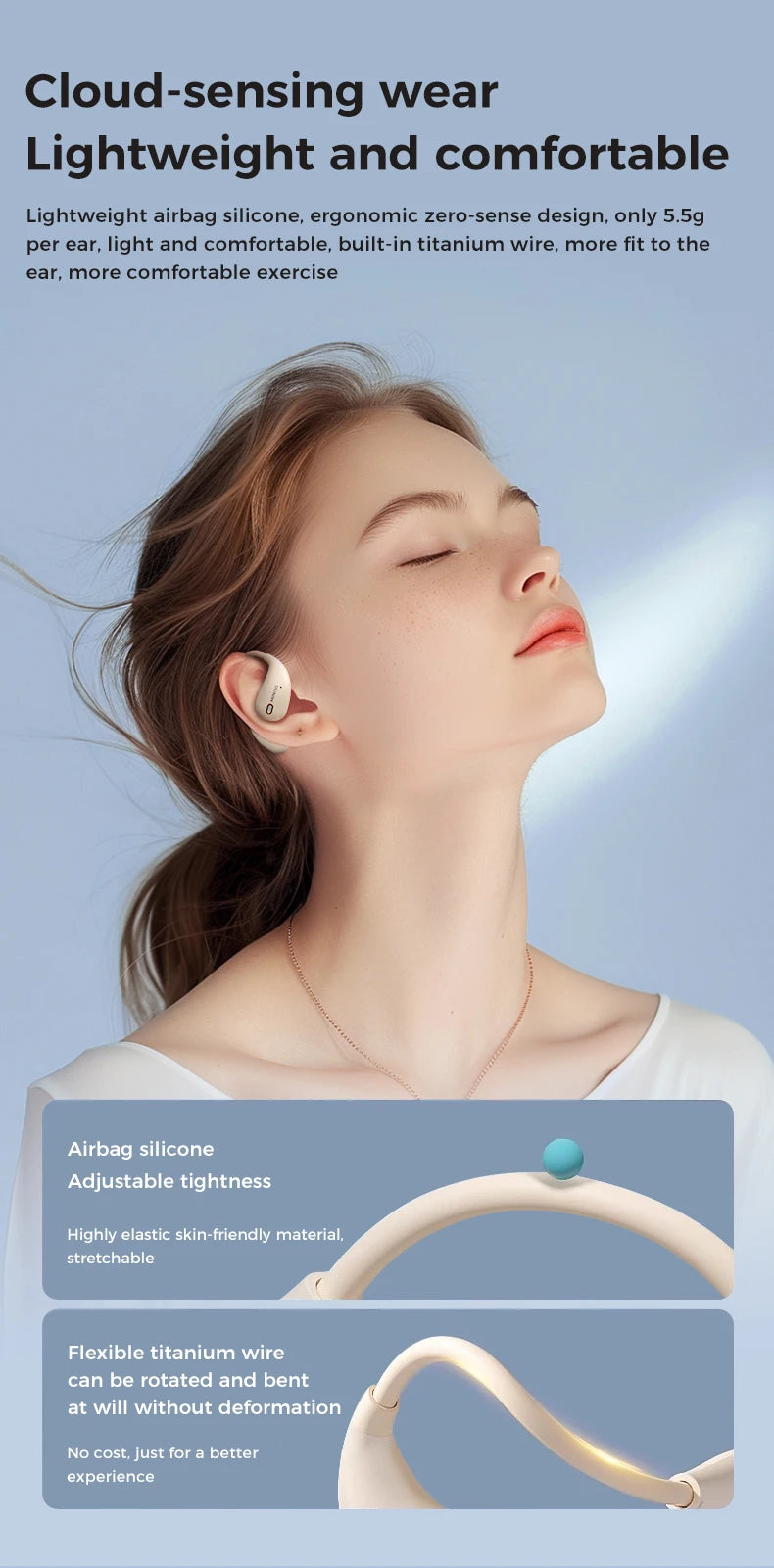 MINISO X33 Earphone Bluetooth 5.4 True Wireless Earbuds Low Latency Headphones Superb Bass HiFi Sport Headset With Mic