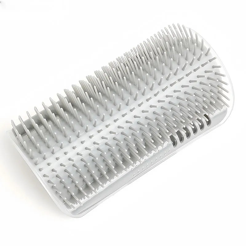 Cat Self Groomer Brush Wall Corner Soft Grooming Scratcher and Brush for Short Long Fur Cats Softer Massage Toy pet products