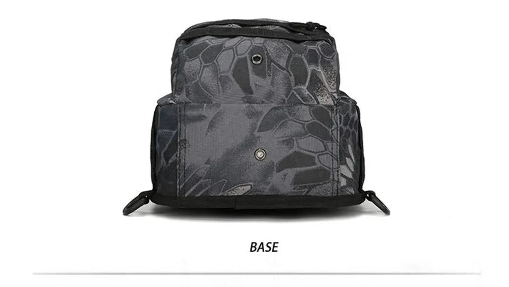 Men's outdoor Chest bag Camouflage Shoulder Bag Sling Backpack 900D Oxford Mountaineering Camping Fishing Trekking