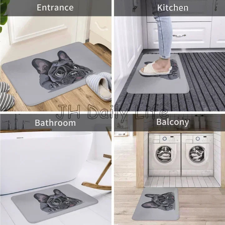 2D Flat Optical Illusion Non-slip Doormat Easy To Clean Perfect for Front Door Entryway Bedroom Laundry Room Area Door Mat Home