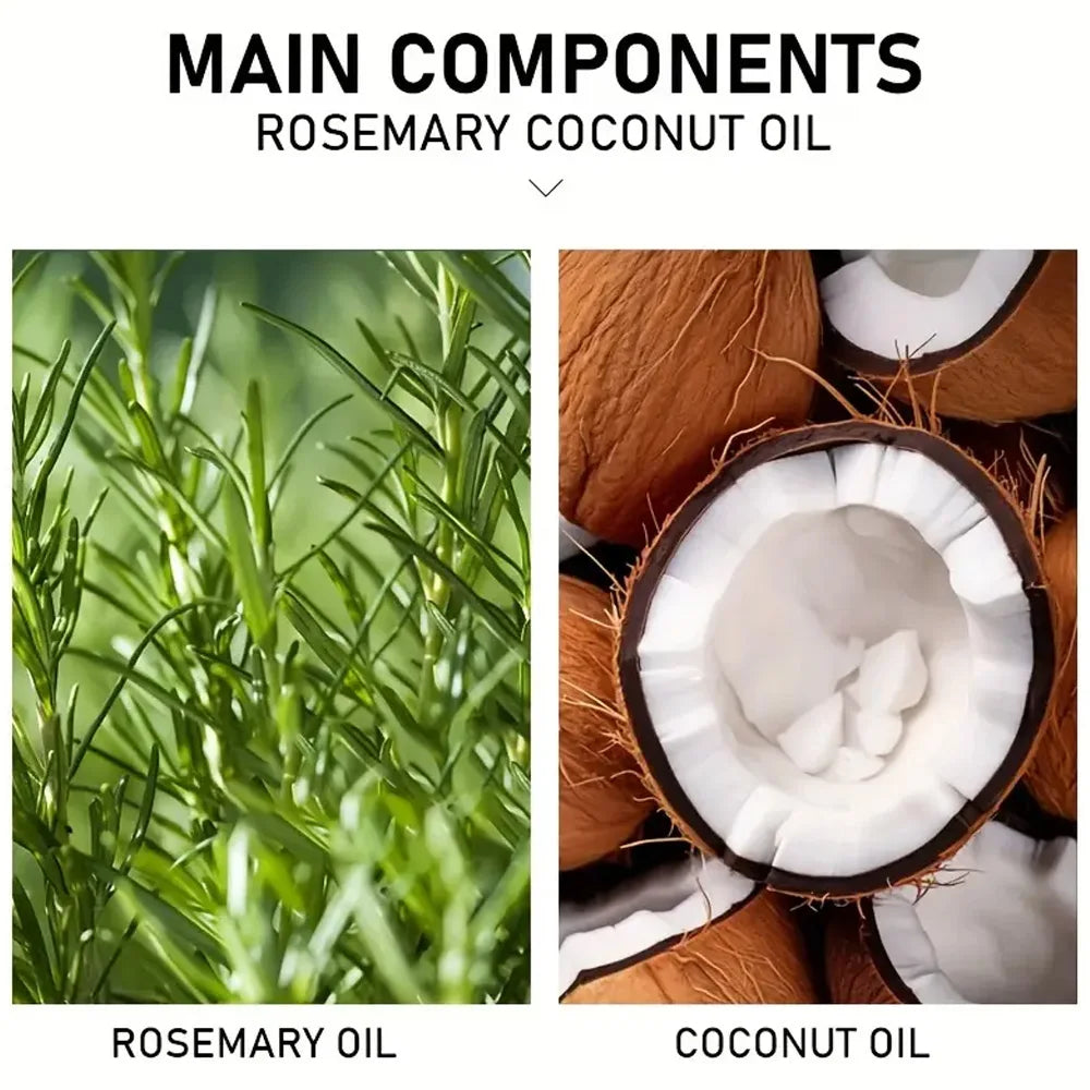 Rosemary Oil Hair Growth Essential Coconut Oil Improve Hair Loss And Nourishes Strengthen Hair Roots Scalp Treatment Hair Care