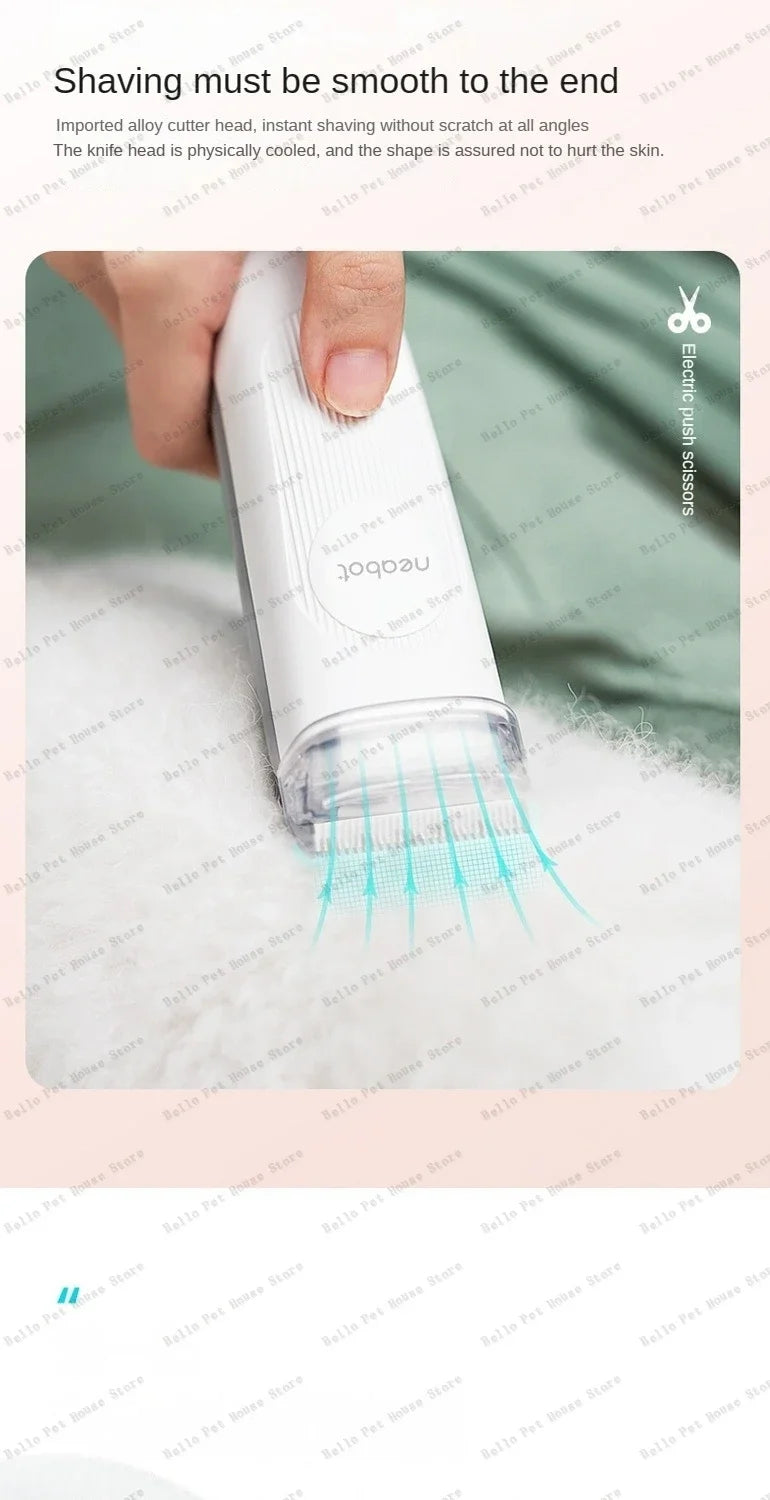 Pet Hair Trimmer  Pet Grooming Instrument Comb, Shave and All-in-one Multifunctional Cleaning Machine Dog and Cat Comb