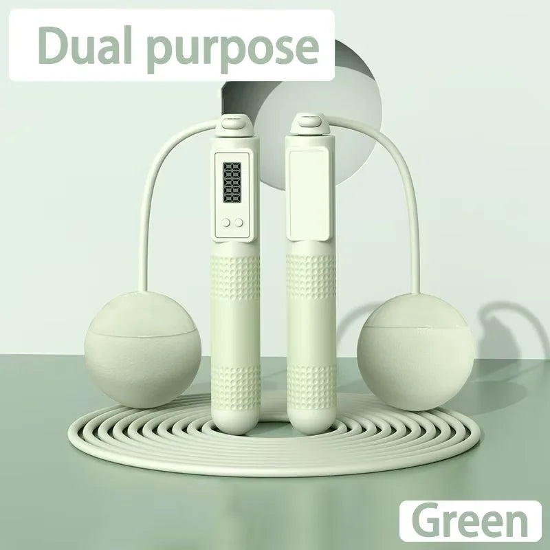 Intelligent Counting Cordless Jump Rope Professional Sports Fitness Adult Student Dual Purpose Jump Rope Sporting Goods