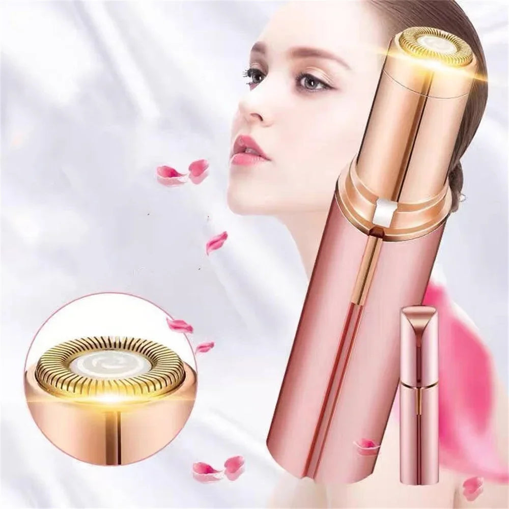 Electric Hair Removal Machine Eyebrow Trimmer Hot Sales Portable Lipstick Shaver Women's Remover Mini Shaver Electric Trimmer
