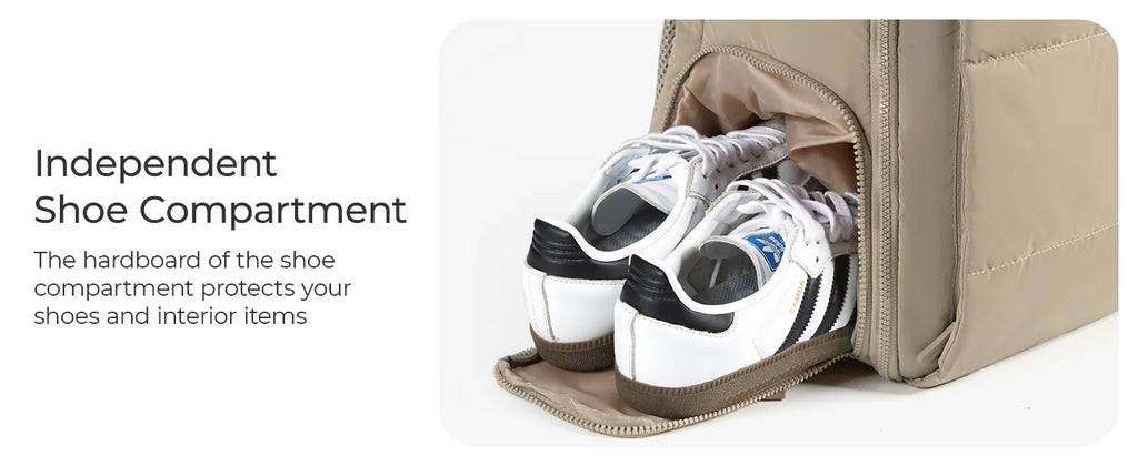 BAGSMART Women's Backpack Airline Approved Carry On with Shoe Compartment Fits 15.6" Laptop Water-Resistant Travel Backpack