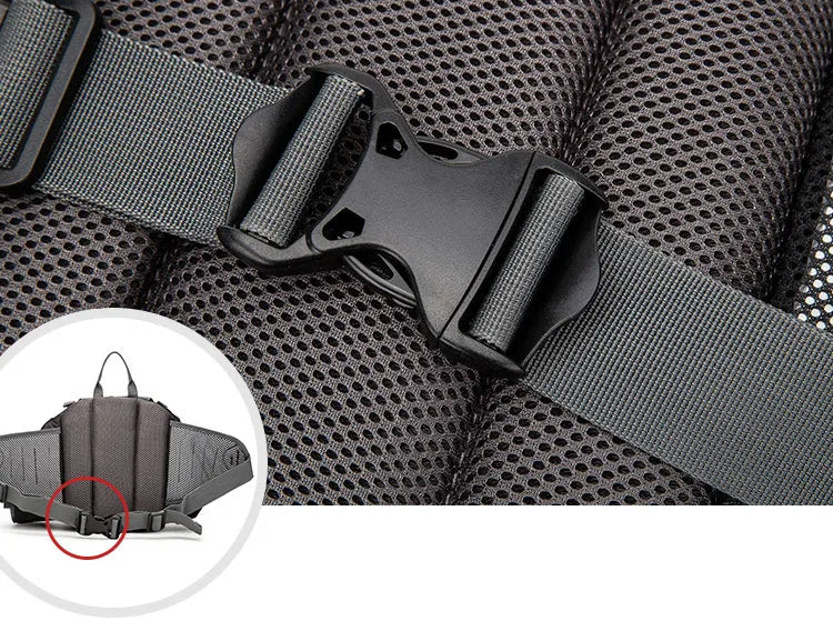 Camping Waist Chest Bag Outdoor Nylon Shoulder Bag Crossbody Travel Cycling Bicycle Riding Running Handbags Climbing Men's Bags