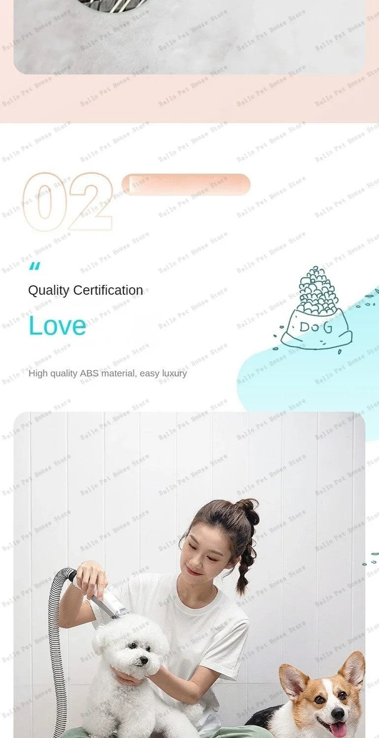 Pet Hair Trimmer  Pet Grooming Instrument Comb, Shave and All-in-one Multifunctional Cleaning Machine Dog and Cat Comb