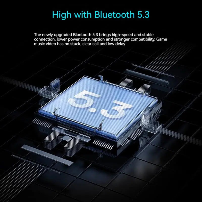 Gamer Wireless Bluetooth Headphones RGB Flowing Colorful Lamp Head Earphone Hifi Stereo Noise Reduction Gaming Headsets With Mic