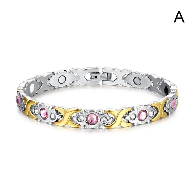 Slimming Energy Magnet Bracelet Men Women Twisted Weight Bracelet Loss Jewelry Sleep Bangle Soothing Therapy Magnetic Healt D2u3