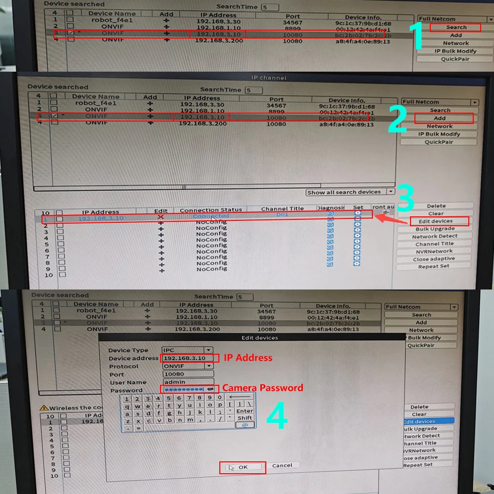 20MP Outdoors Wifi Camera 10K HD Three Lens Security 5G PTZ IP Camera 10X Digital Zoom Lens Human AI Auto Detect Tracking Camera