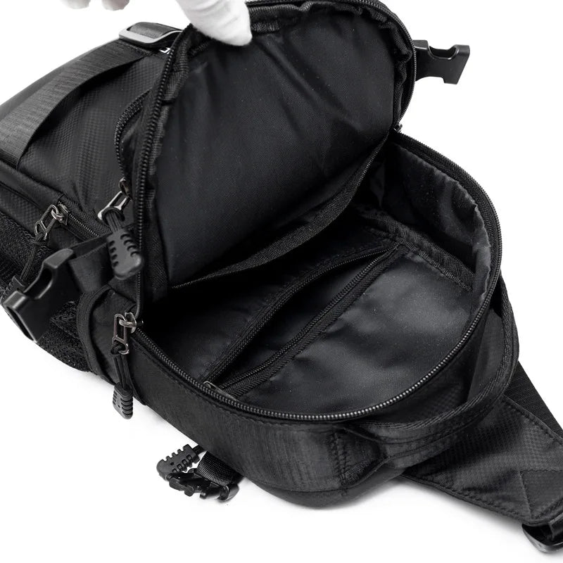 Chest Bag For Men 2024 New Casual Travel Large-capacity Chest Bag Fashion Trend Men's Shoulder Bag Crossbody Outdoor Backpack