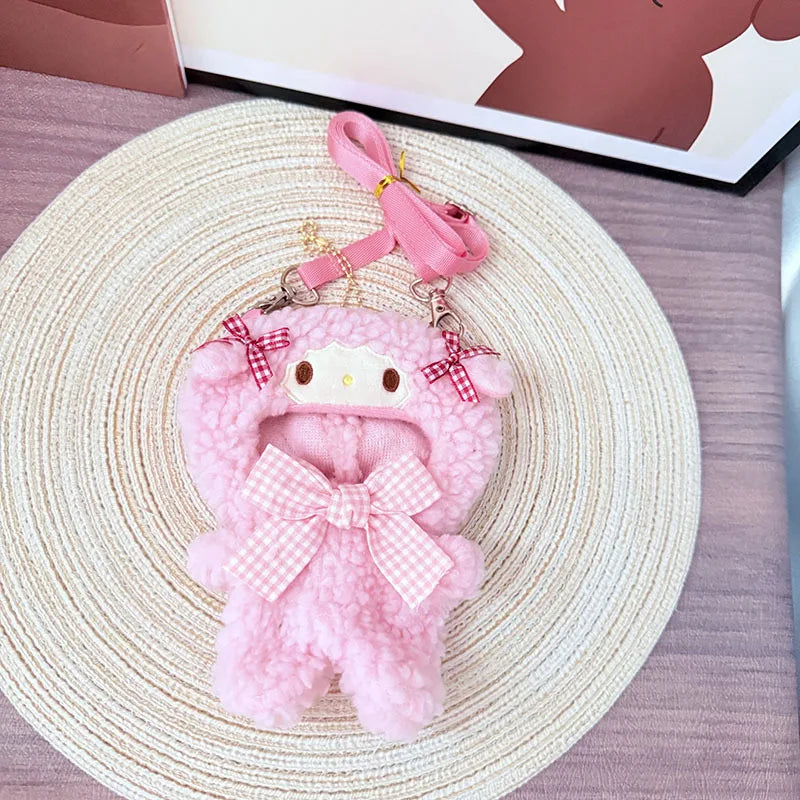 Cute Animals for Labubu Doll Clothing Set Hat 17cm Clothes Shoes Doll DIY Accessories Training Sitting Party Games Toys Gifts