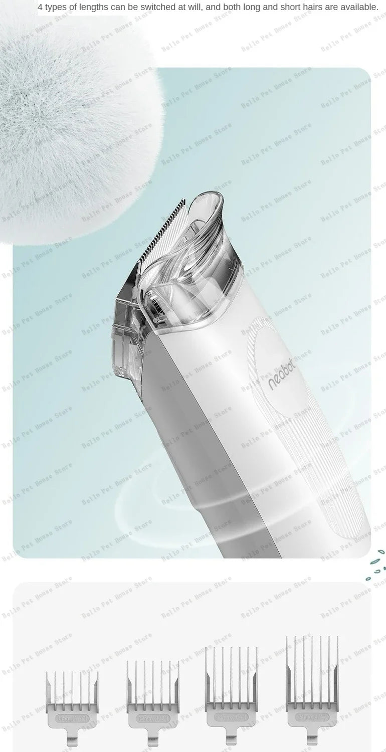 Pet Hair Trimmer  Pet Grooming Instrument Comb, Shave and All-in-one Multifunctional Cleaning Machine Dog and Cat Comb