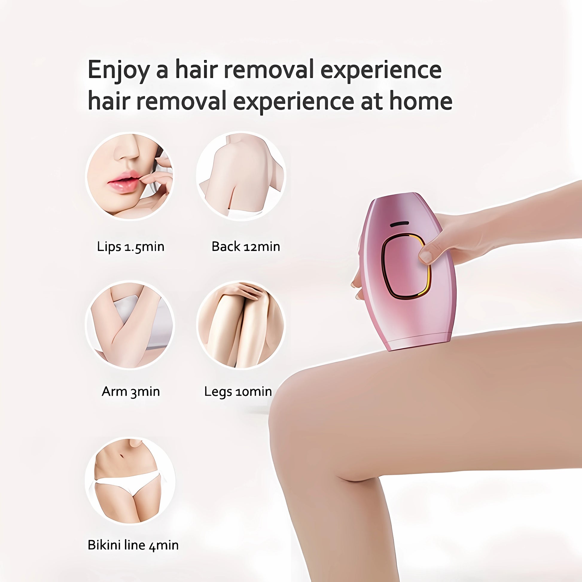 Laser photon skin rejuvenation and hair removal device for whole body painless hair removal device for men and women