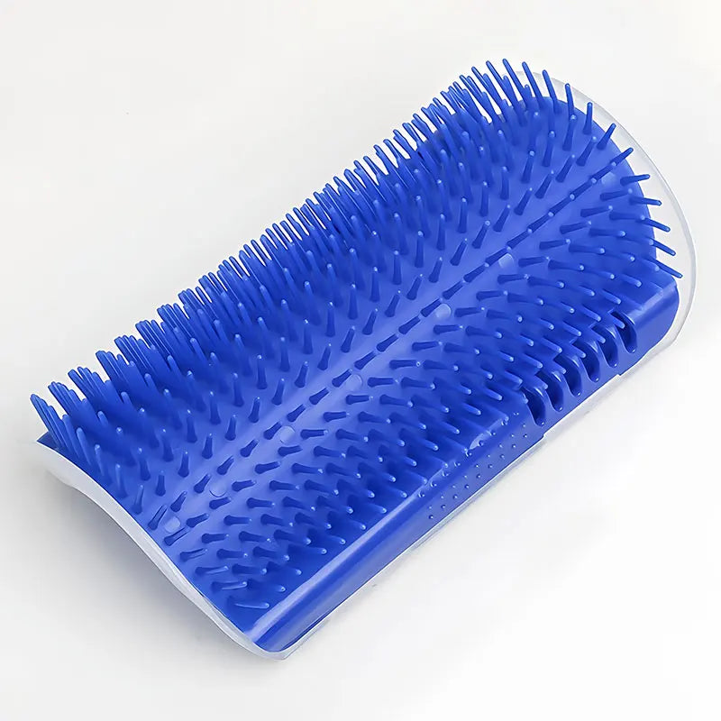 Cat Self Groomer Brush Wall Corner Soft Grooming Scratcher and Brush for Short Long Fur Cats Softer Massage Toy pet products