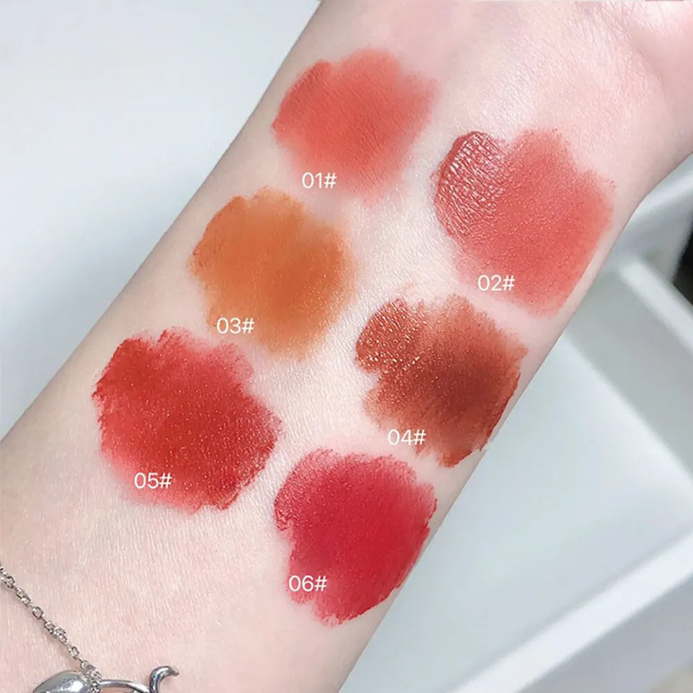 Gege Bear Rabbit Lip Glaze, Matte Velvet Lip Clay