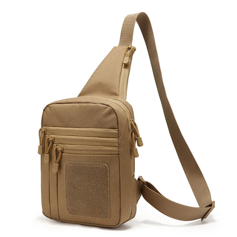 Outdoor Shoulder Chest Bag Concealed Carry Sling Crossbody Convertible Backpack for Hunting Camping