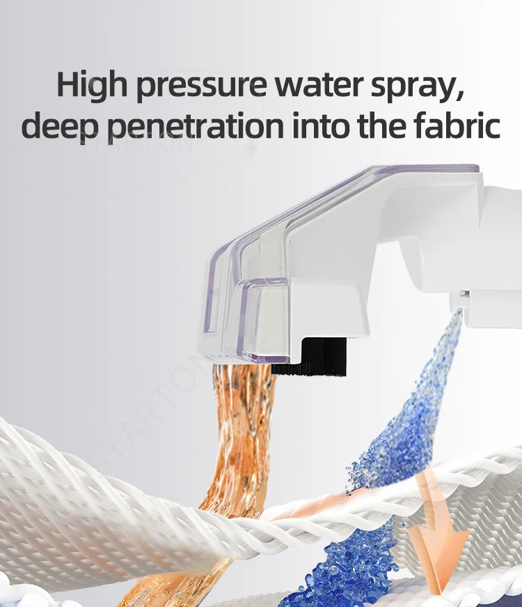 Jesun Multi-Purpose Portable Carpet and Upholstery Cleaner Cordless Spot Cleaner Stain Remover Wet Dry Vacuum Pet Stain Vacuum