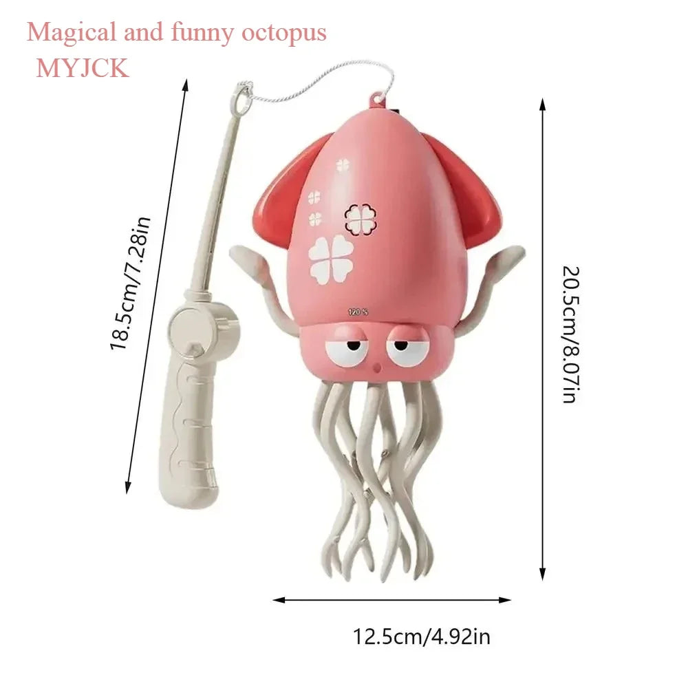 Electronic Pet Toys Dancing Octopus Kid Cartoon Interactive Development Moving Education Toddler Toy Gift Creative Kids Gift