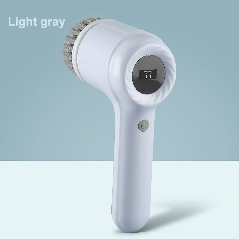 Multi-functional Electric Cleaning Brush for Kitchen and Bathroom - Wireless Handheld Power Scrubber for Dishes, and Pans