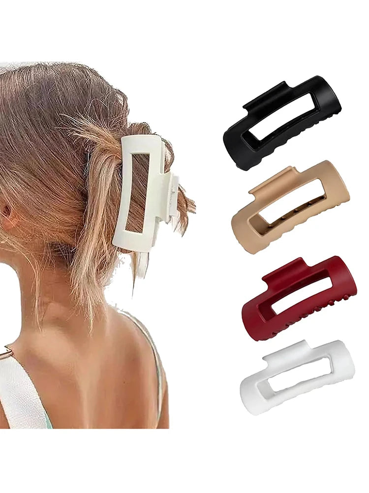 Silicone Soft Claw Hair Clip – Nonslip Cloud Hair Accessory for Women & Teens