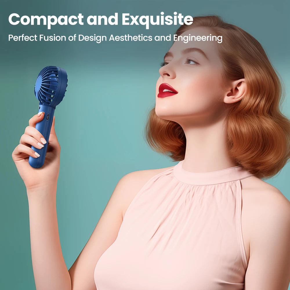USB Rechargeable Mini Portable Fan
