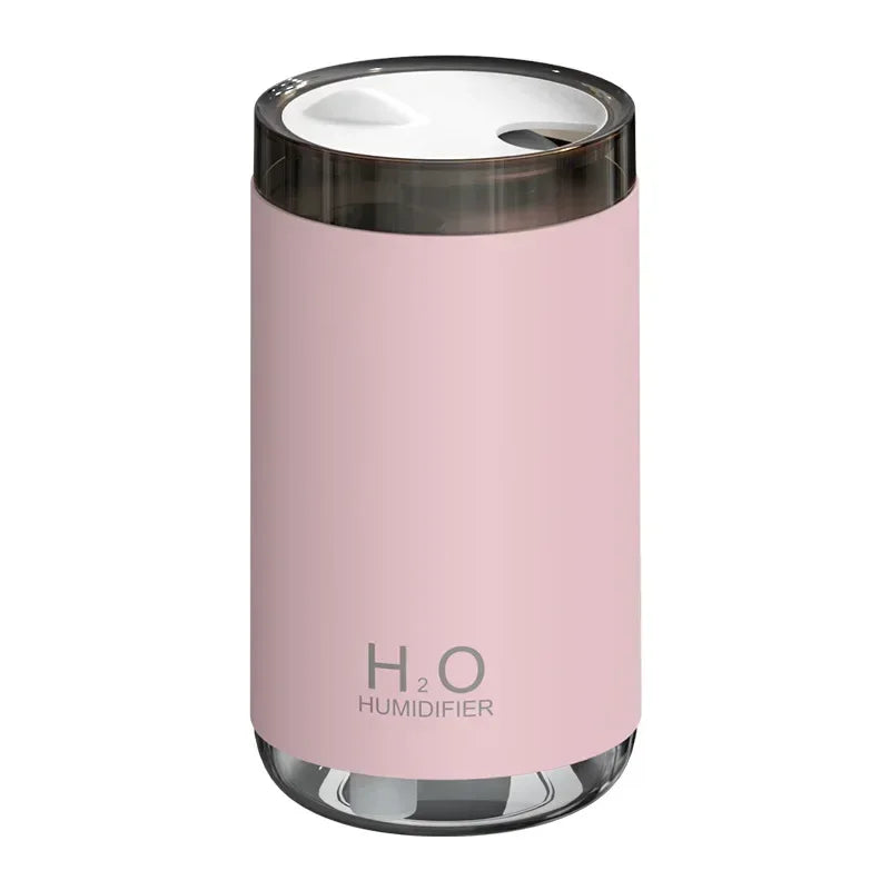 250ml New Creative Smoke Ring Air Humidification USB Mini Jellyfish Humidifier Protable Car Mist Spray Diffuser Night Light Home