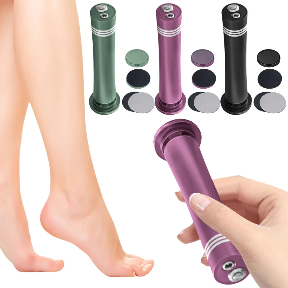 Electric Foot Callus Remover Professional Aluminum Callus Remover Electronic Foot File Grinder for Dead Skin
