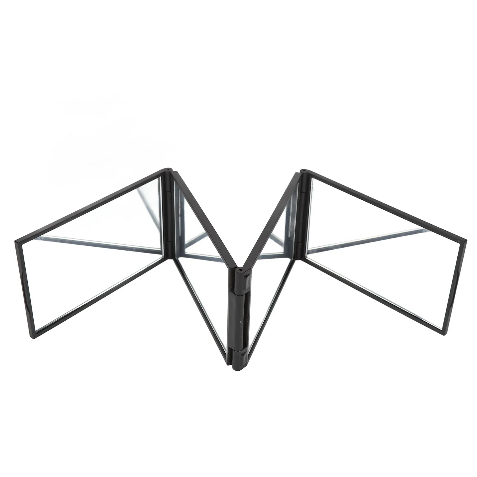 4 Way Mirror 360 Degree Handheld Desktop Portable Foldable Makeup Mirror for Self Hair Cutting Makeup Mirror Beauty Tool