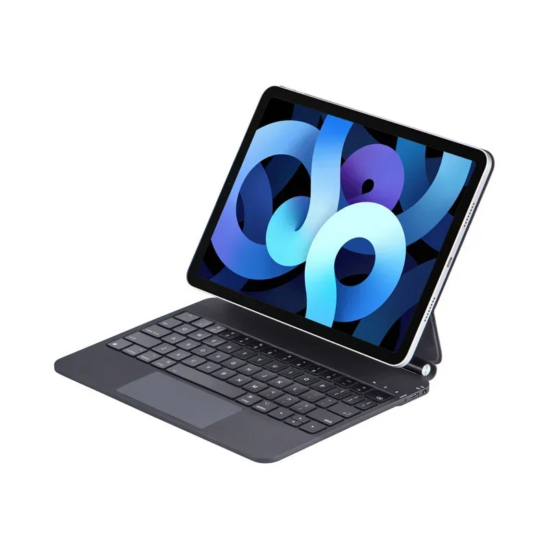Magic Keyboard for iPad 11 Case A16 11th Generation 2025 11 inch Multi-touch Trackpad Smart Backlit Rechargeable Keyboard