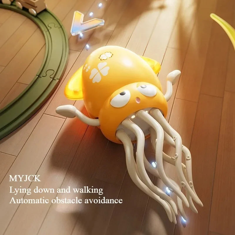 Electronic Pet Toys Dancing Octopus Kid Cartoon Interactive Development Moving Education Toddler Toy Gift Creative Kids Gift