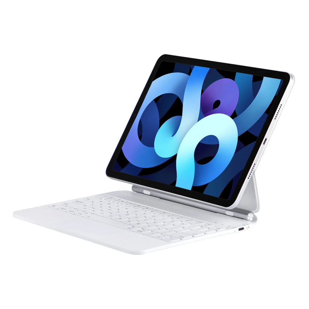 Magic Keyboard for iPad 11 Case A16 11th Generation 2025 11 inch Multi-touch Trackpad Smart Backlit Rechargeable Keyboard