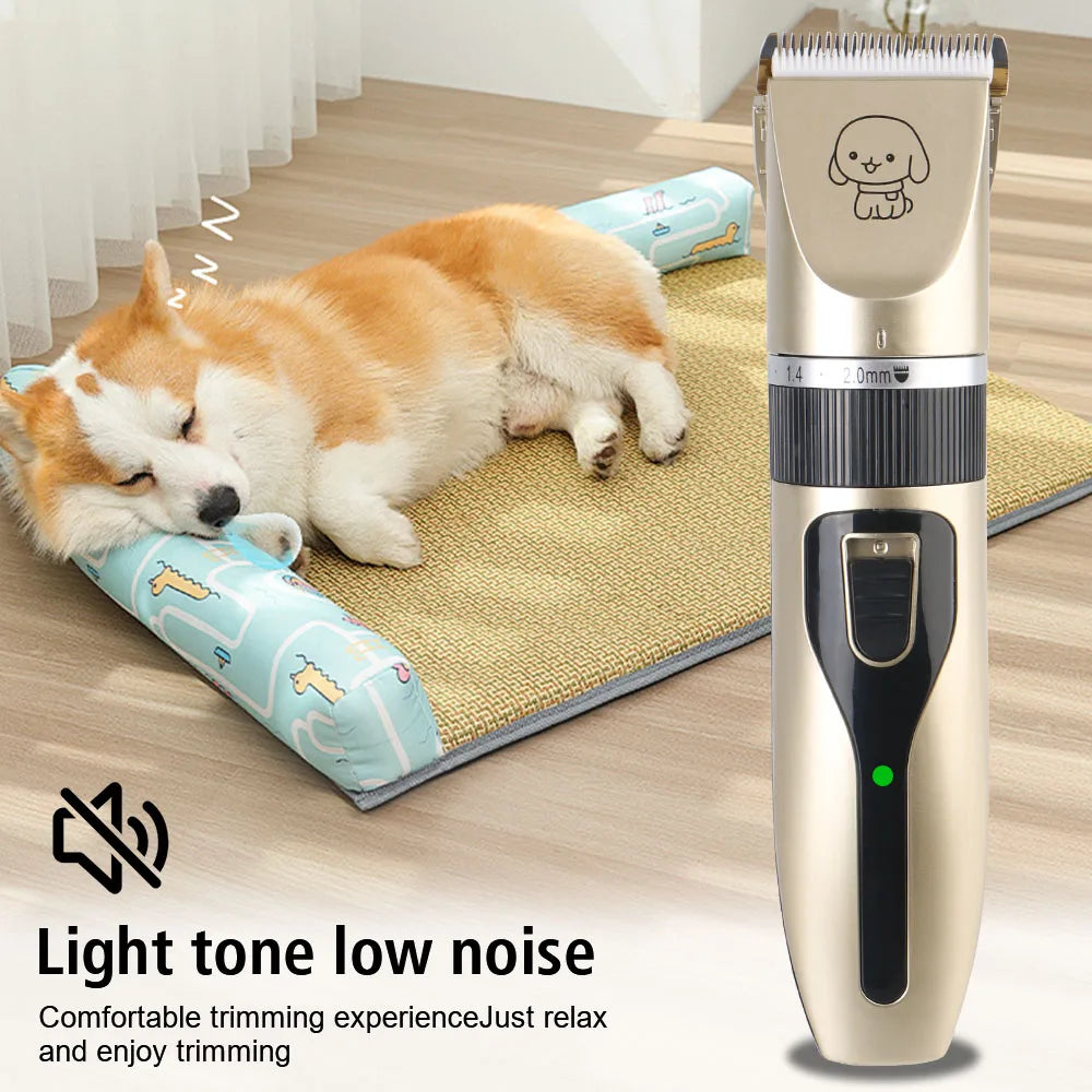 Pet Supplies Pet Hair Clipper Electric Scissors Haircut Trimmer Shaver Set For Rabbit Dog Cat Puppy Grooming Clipper Cutter