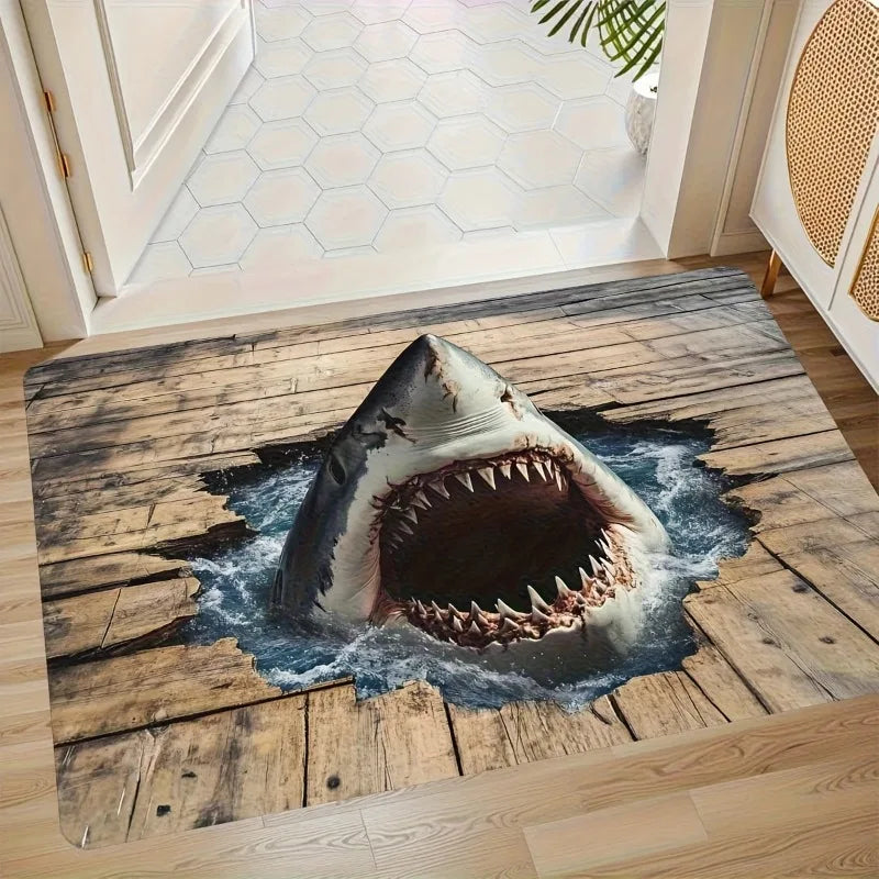2D Flat Optical Illusion Non-slip Doormat Easy To Clean Perfect for Front Door Entryway Bedroom Laundry Room Area Door Mat Home