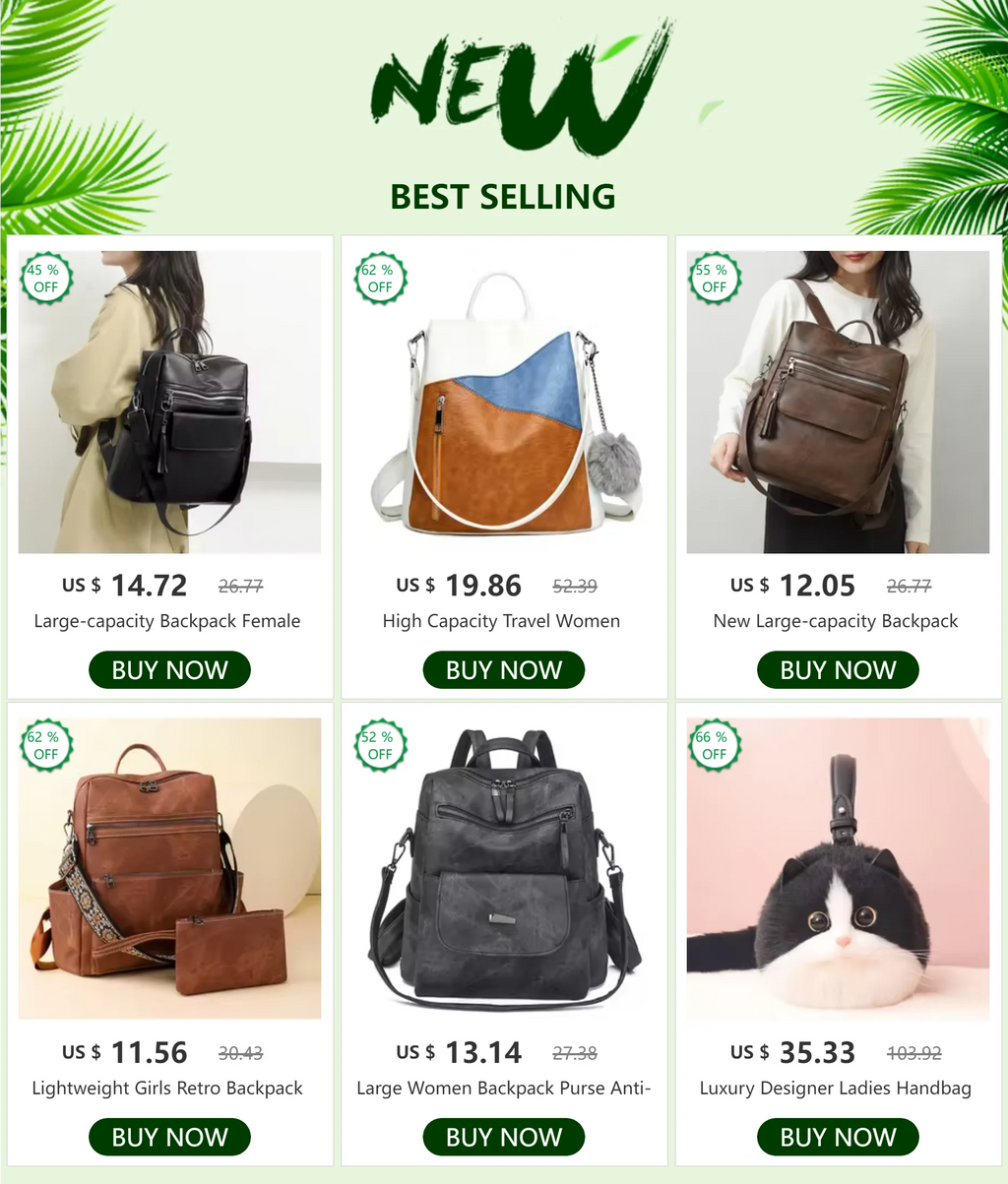 Womens Purse Leather Backpack Purse for Women Fashion Backpack Ladies Designer Ladies Shoulder Bags for Travel College Work