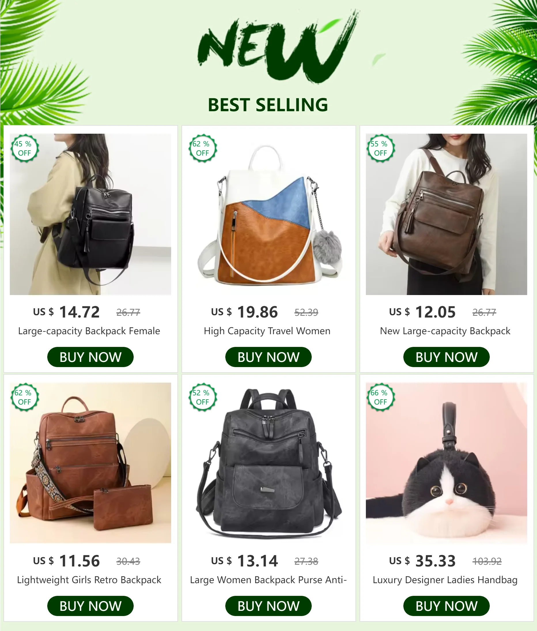 Womens Purse Leather Backpack Purse for Women Fashion Backpack Ladies Designer Ladies Shoulder Bags for Travel College Work