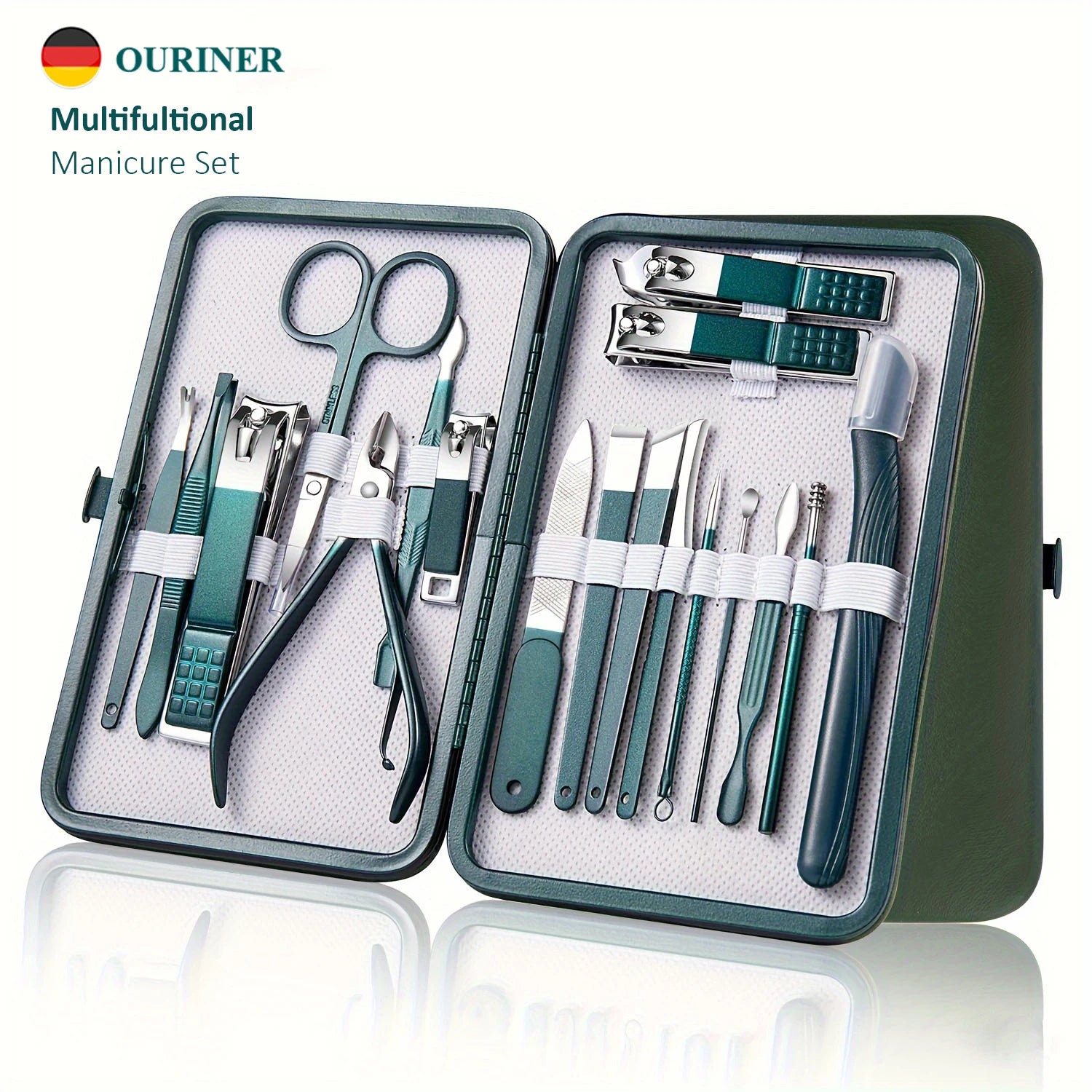 Nail Care Kit Stainless Steel Manicure & Pedicure Set