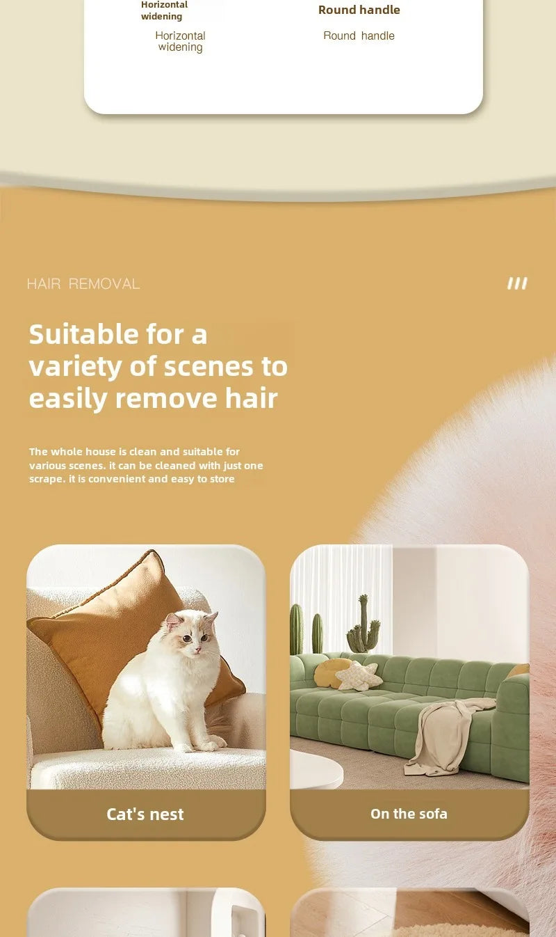 Multifunctional Pet Curler Portable Portable Washable Hair Removal Brush Efficient Household Dog and Cat Roller Hair Stick Tool