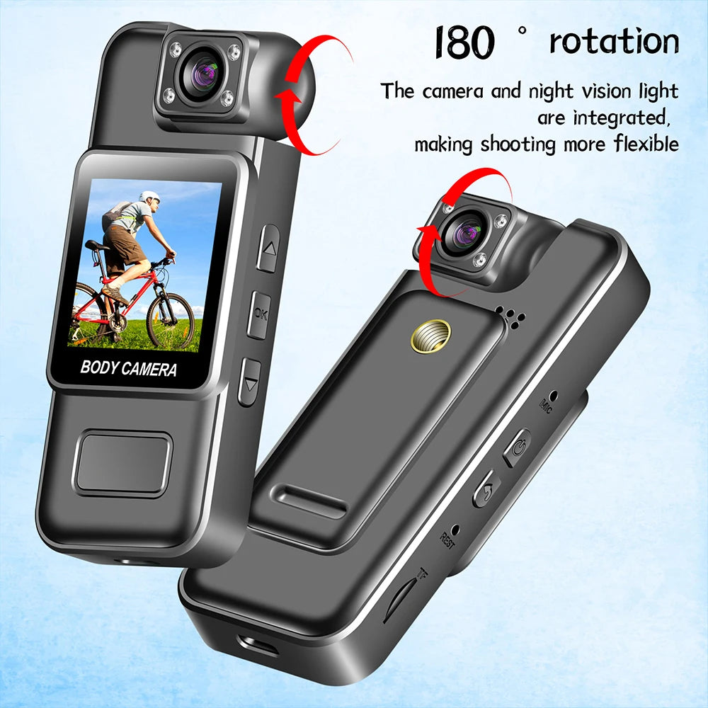 Ultra HD 4K WiFi Mini Camera Portable Digital Video Recorder Police BodyCam Infrared Night Vision Sports DV Riding Camcorder 카메라
