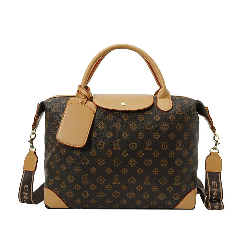 2025 New Large-Capacity Portable Tote Bag — Fashionable, Leisure & Travel-Ready, Versatile Shoulder/Crossbody Bag for Women