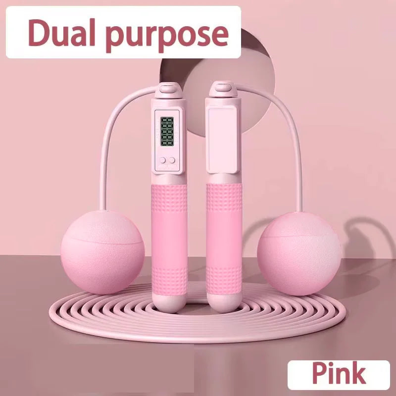 Intelligent Counting Cordless Jump Rope Professional Sports Fitness Adult Student Dual Purpose Jump Rope Sporting Goods